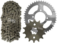 ZINCIR DISLI SET 428H 122L-14T+45T YBR125