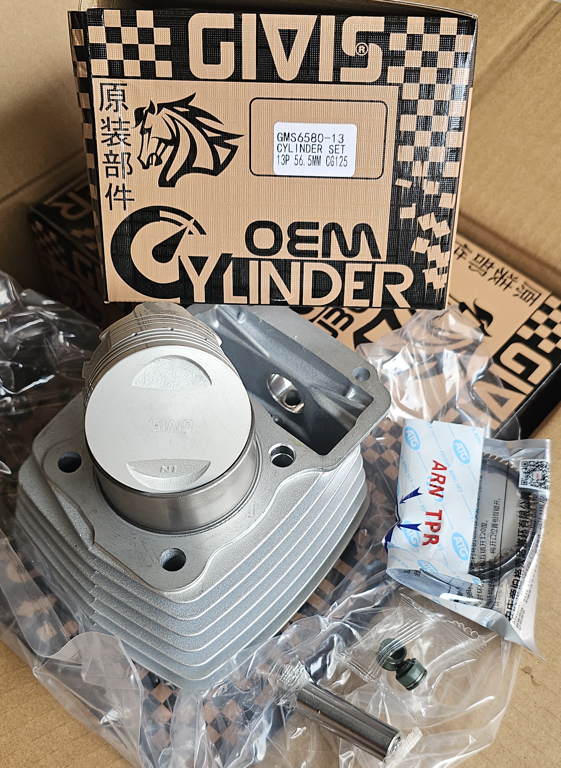 SILINDIR SET 56.50MM 13P CG125