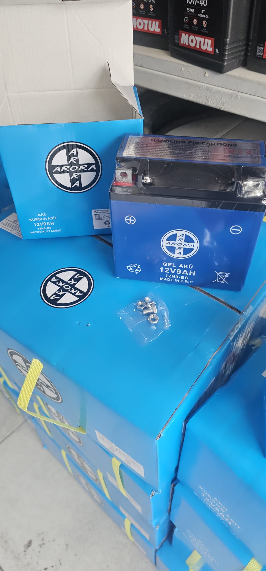 AKÜ ARORA  (12V 9AH) DİK / YTX7L