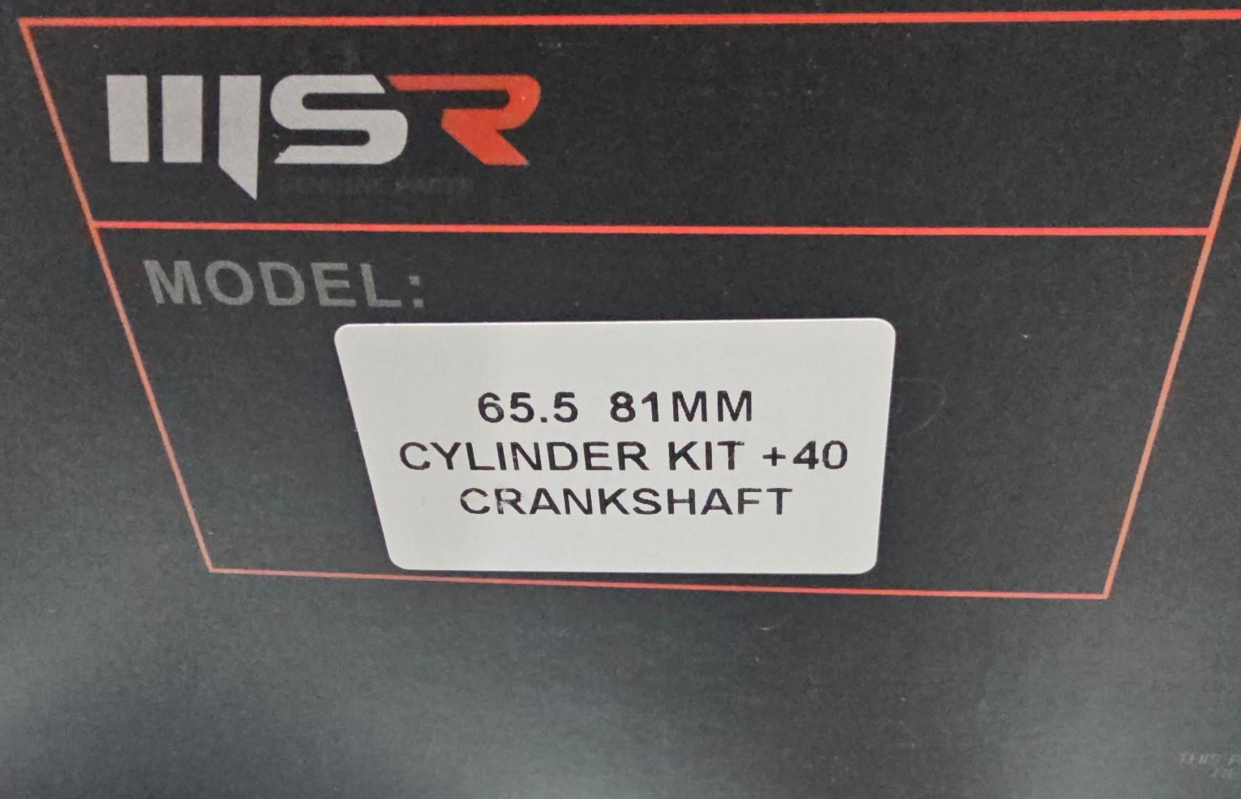 CG 65.5 MM 15P 82 BOY MODİFİYE SİLİNDİR 40.25 KRANK KİT