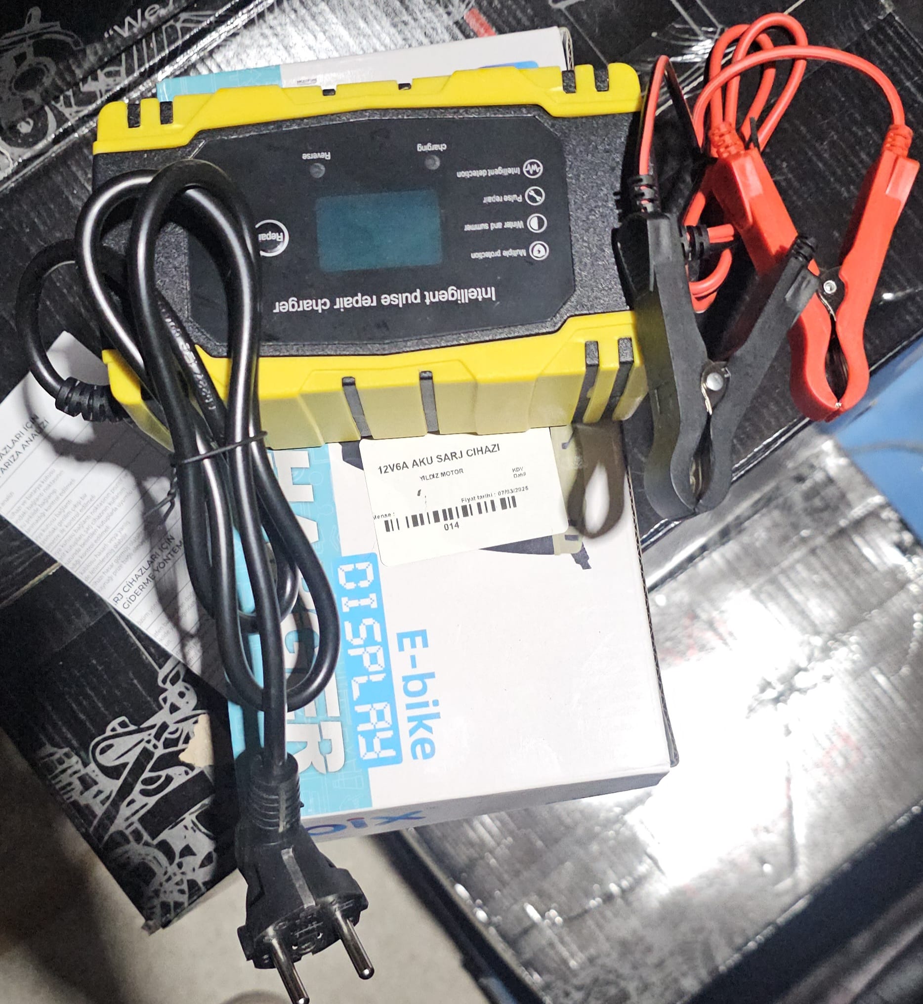 12V6A AKÜ ŞARJ CİHAZI