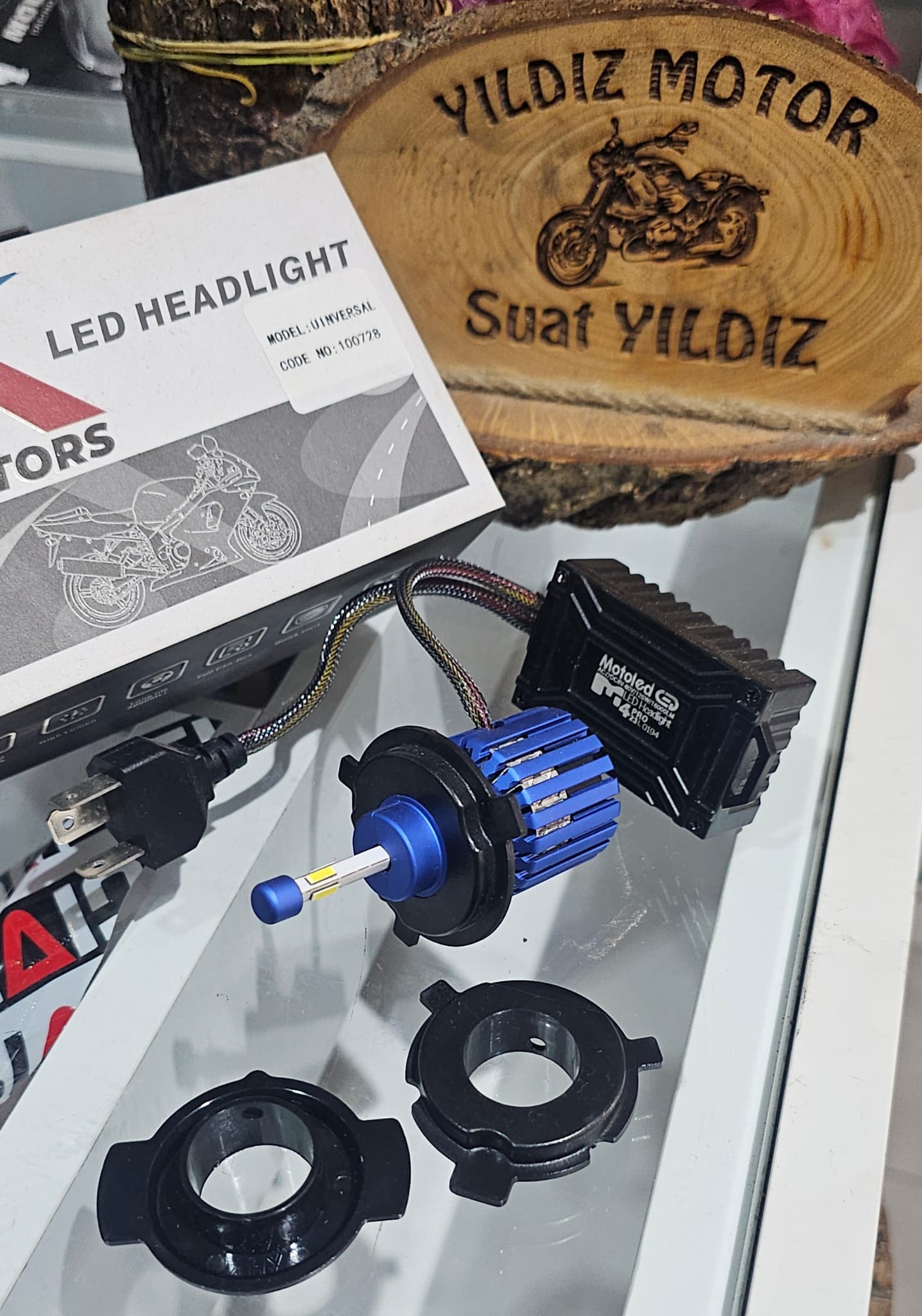 LED ZENON ÖN FAR AMPUL 16000 LÜMEL