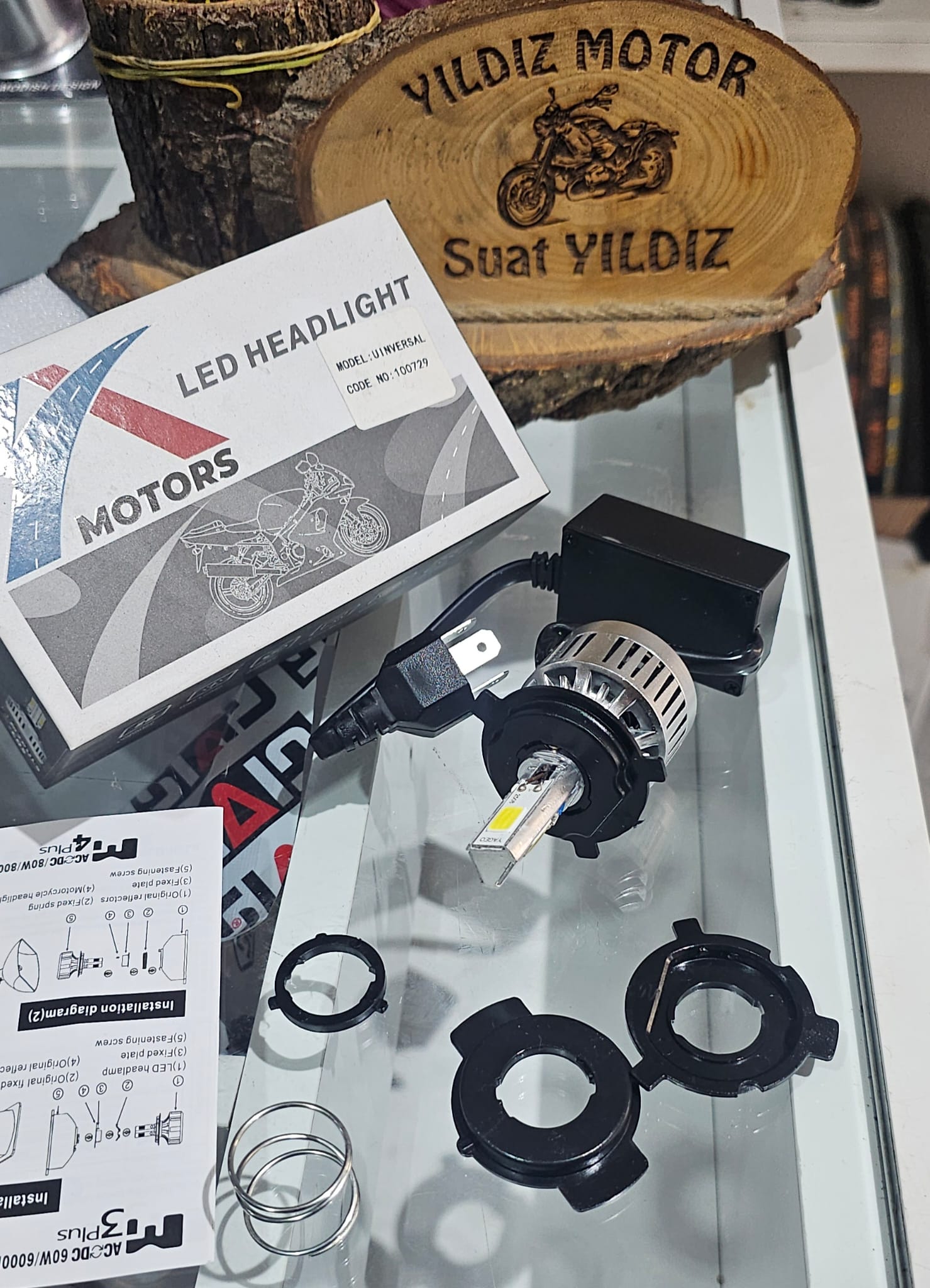LED ZENON ÖN FAR AMPUL 16000 LÜMEL