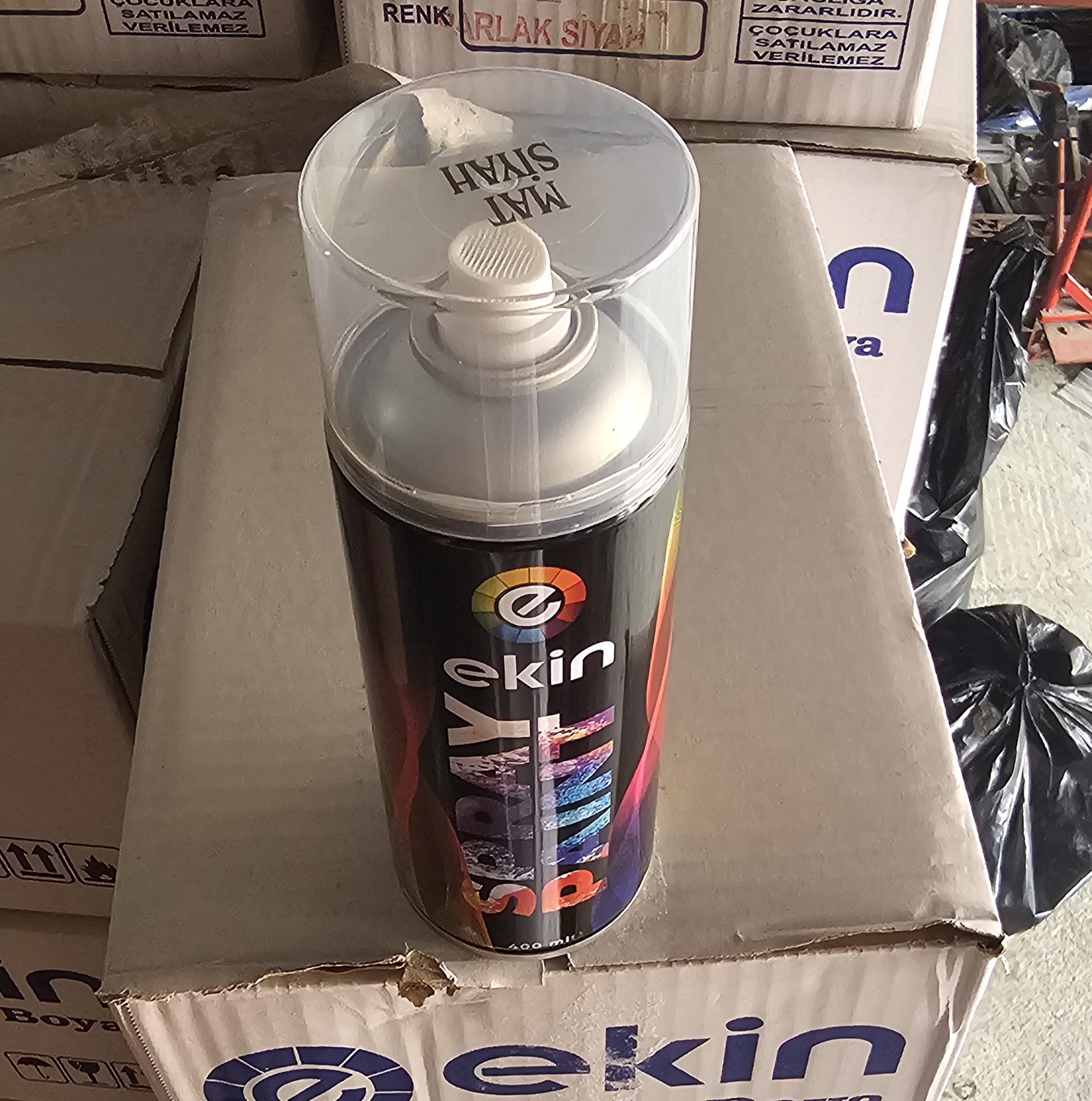 400 ML SPREY BOYA MAT SİYAH