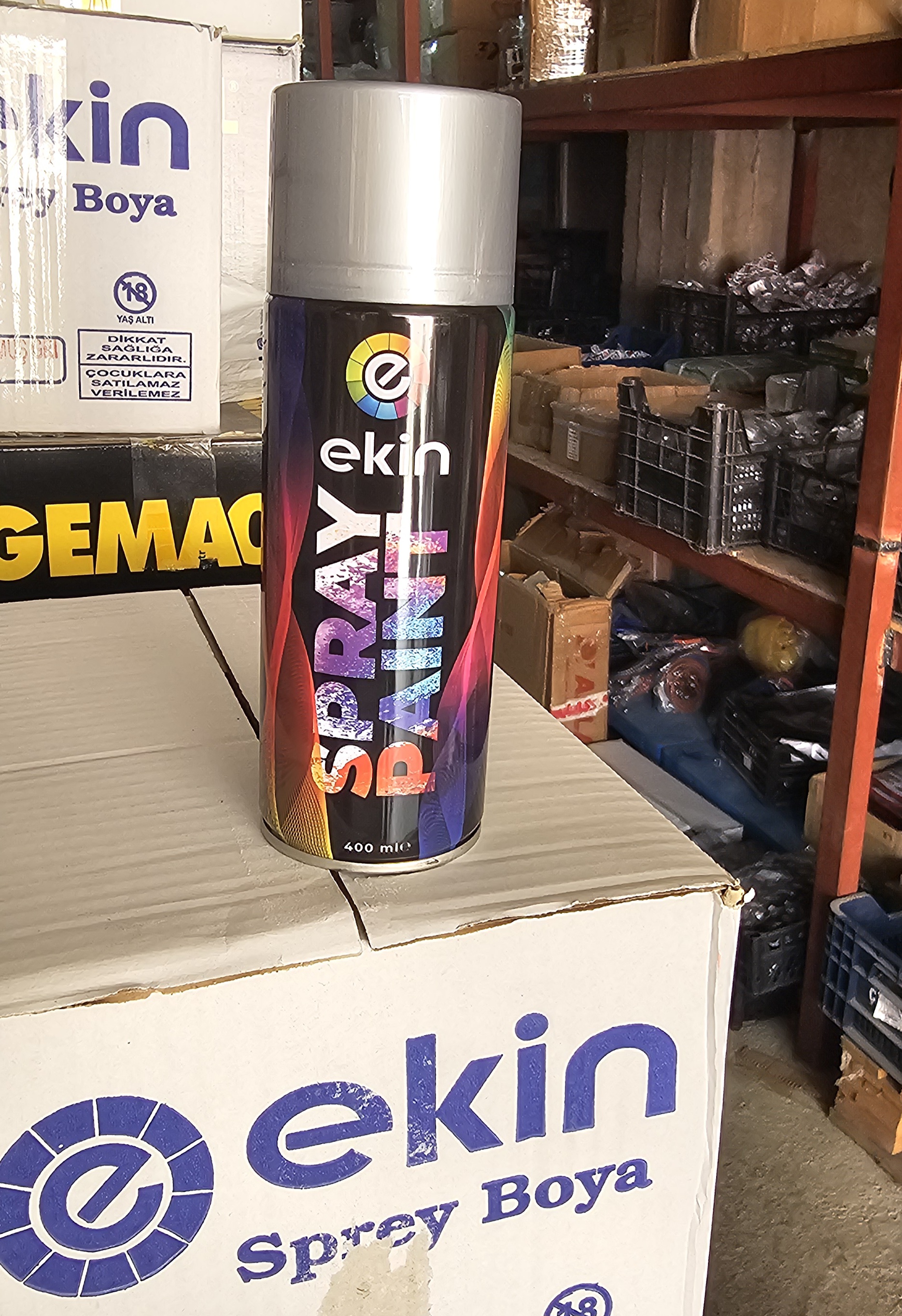 400 ML SPREY BOYA METALİK GRİ