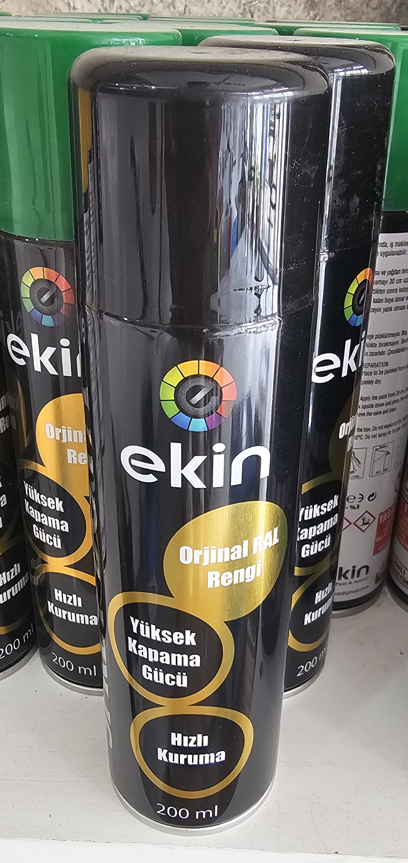200 ML SPREY BOYA METALIK GRİ