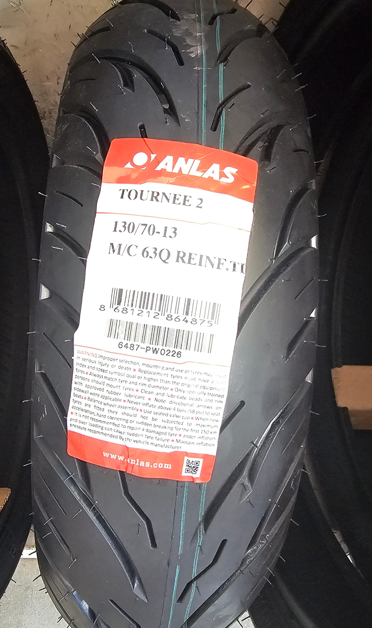 130 X 60 X 13 TL MB-457 IRC