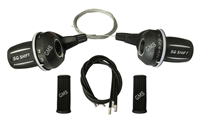 VITES KOLU SET 3X7 GRIP SHIFTER KDSG-50