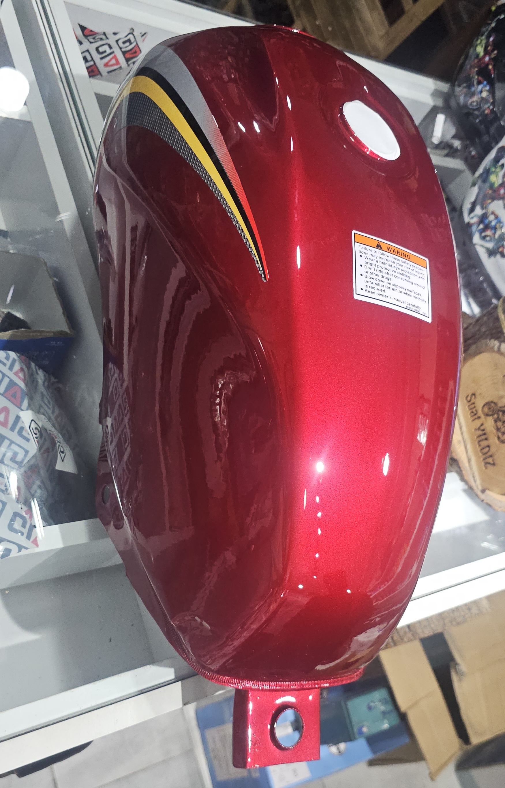 Yamaha Ybr 125 Benzin Deposu Kırmızı 2008