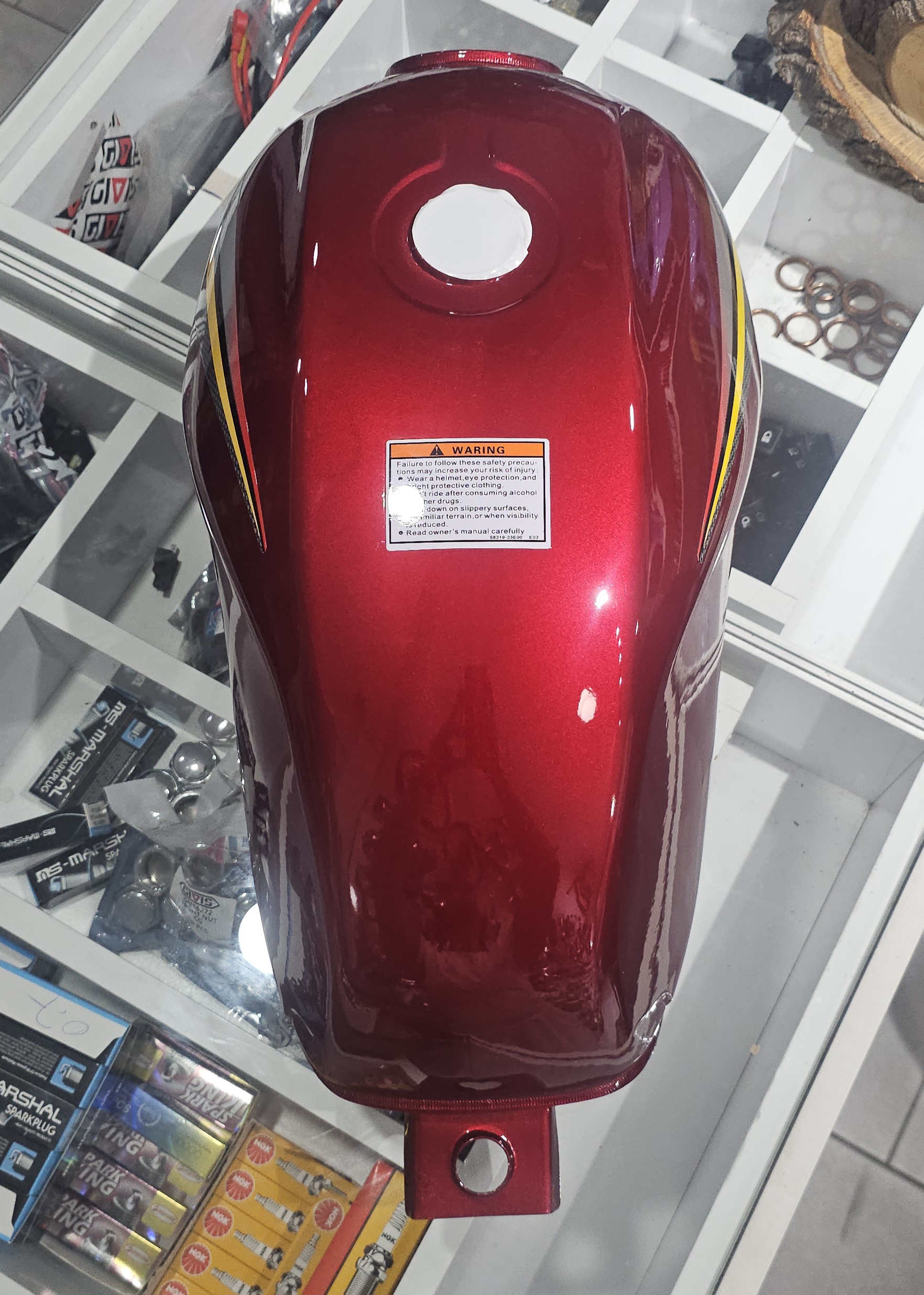 Yamaha Ybr 125 Benzin Deposu Kırmızı 2008