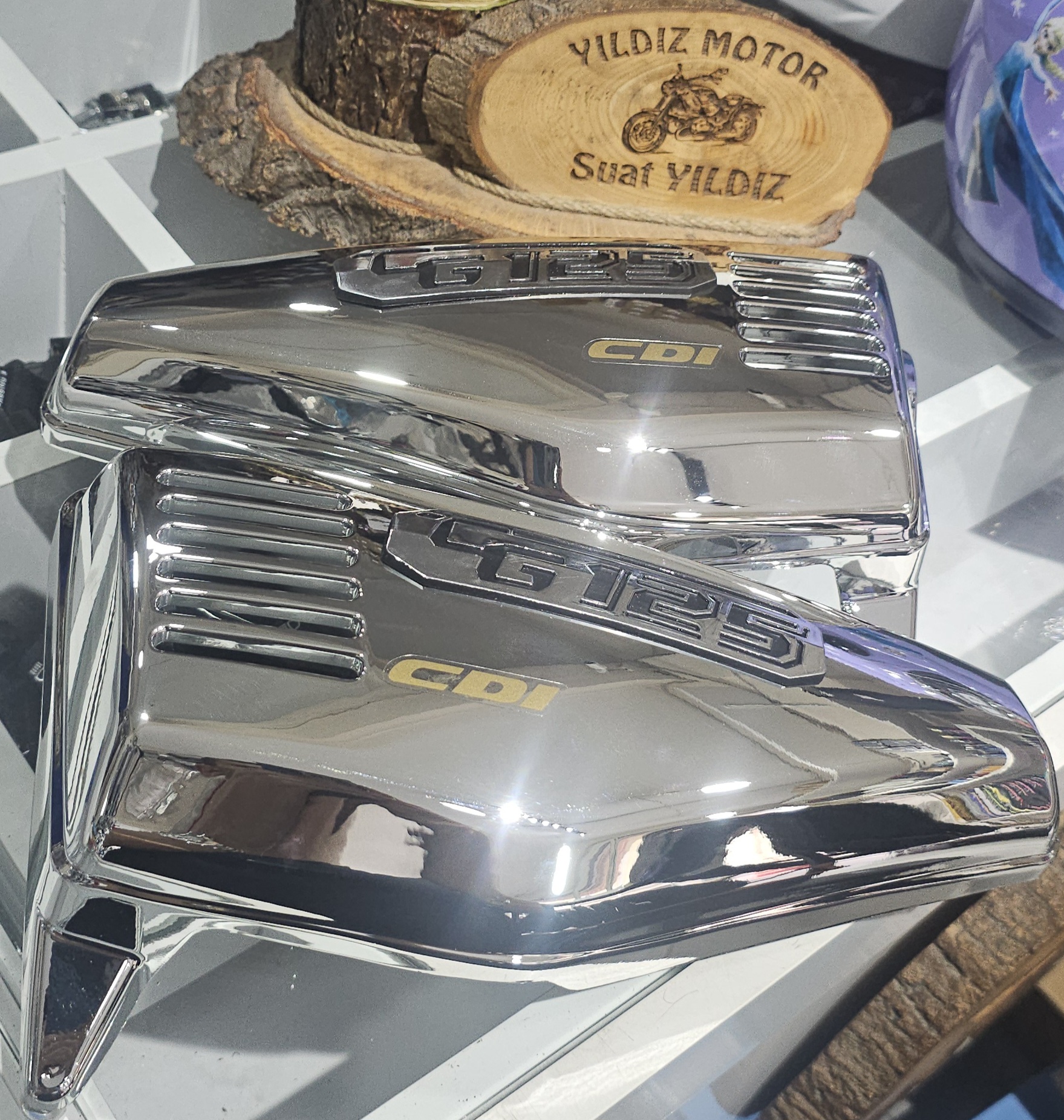 CG125 YAN KAPAK NİKEL
