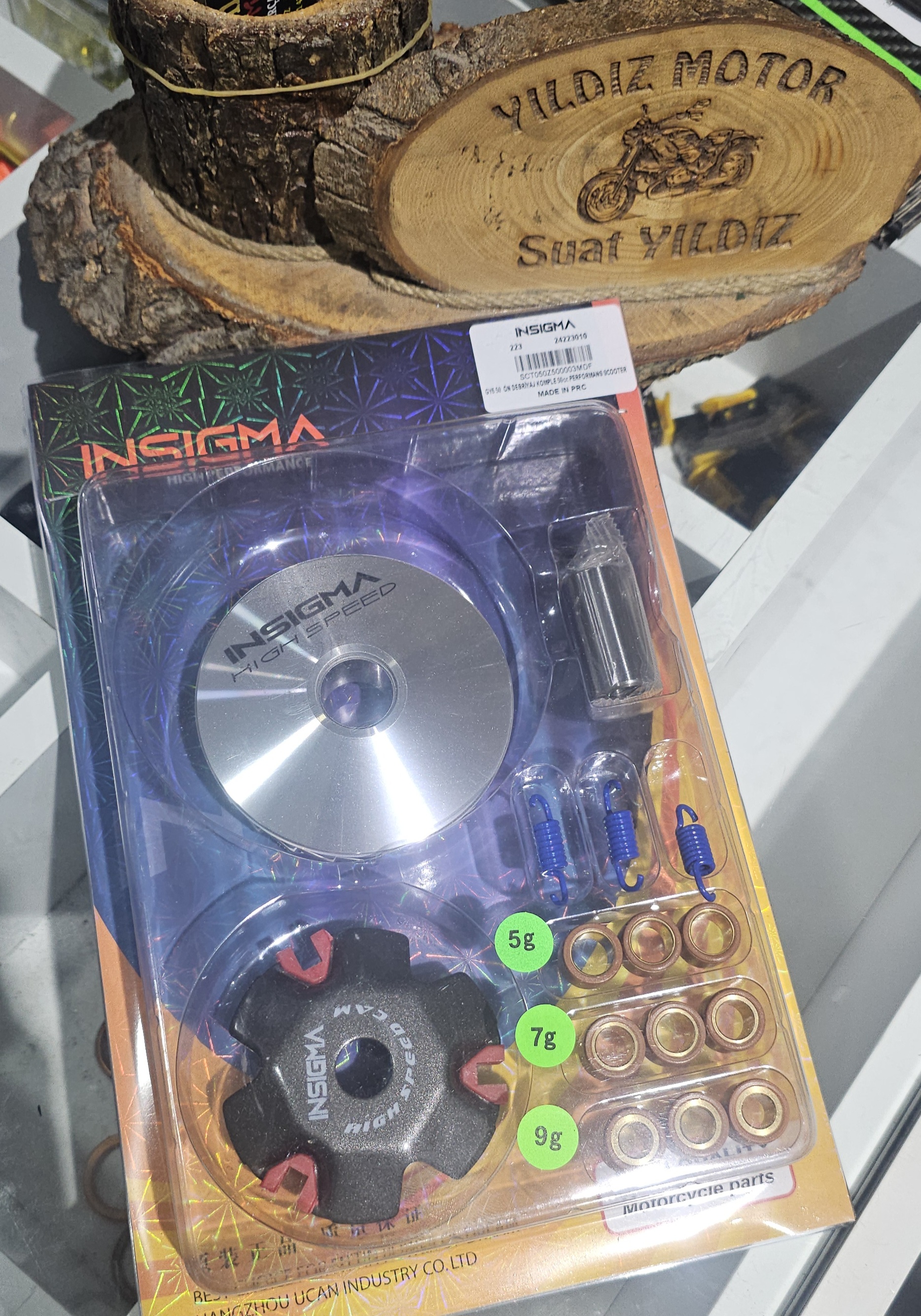 SCOTER 50CC ÖN VARYATÖR MODİFİYE